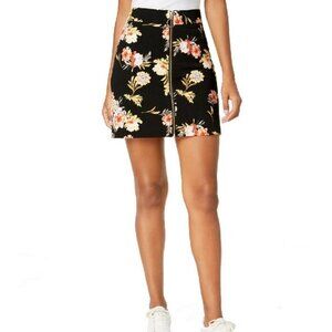I-N-C Womens Floral Mini Skirt